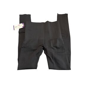 NWT Empetua Shapermint At Waist Shaping Leggings Size‎ Small Black Shapewear